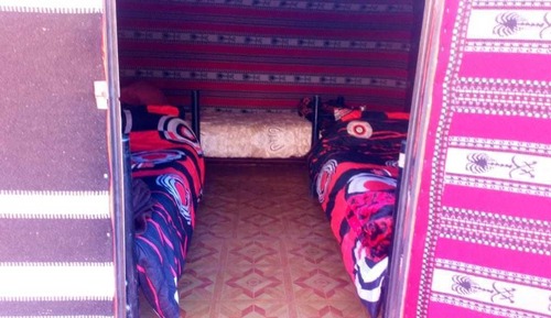 Tienda, 3 camas individuales
