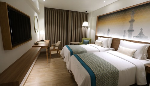 Habitación superior, 2 camas individuales, vistas a la ciudad