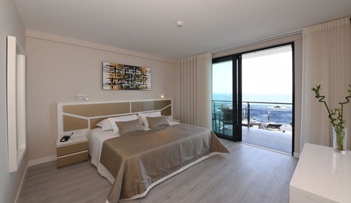 Habitación doble, vistas al mar