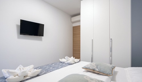 Apartamento estándar, vistas parciales al mar