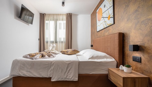 Apartamento superior, 2 habitaciones, vistas al mar, frente a la playa