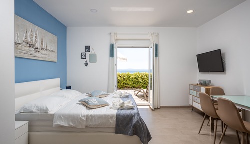 Estudio estándar, vistas al mar, frente a la playa