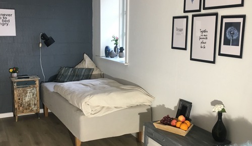 Habitación clásica con 1 cama doble o 2 individuales, baño compartido