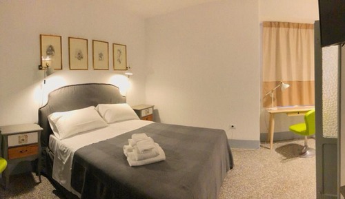 Habitación doble, en una planta alta (On the 1st floor)