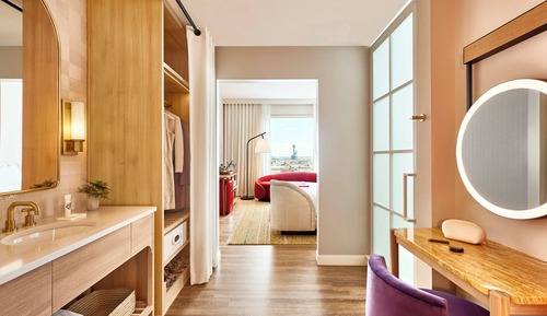Habitación, 1 cama de matrimonio grande, accesible para personas con discapacidad (Chamber)