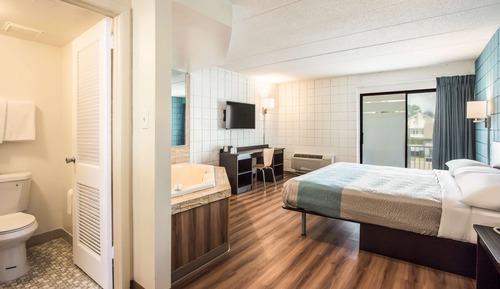 Habitación Deluxe, 1 cama de matrimonio grande, no fumadores, bañera de hidromasaje