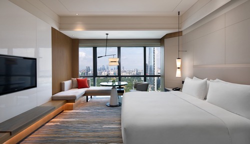 Habitación estándar, 1 cama de matrimonio grande (High Floor)