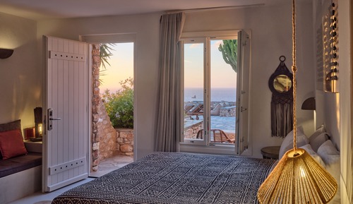 Suite junior, vistas al mar