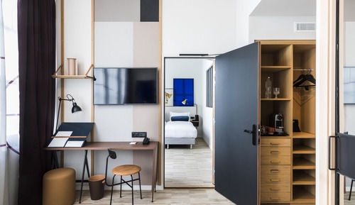 Habitación básica con 2 camas individuales (Chambre Cosy Twin)