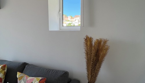 Apartamento panorámico, 1 cama de matrimonio con sofá cama, acceso a la piscina