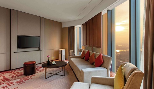 Suite superior, 1 cama de matrimonio grande, Acceso al salón del club