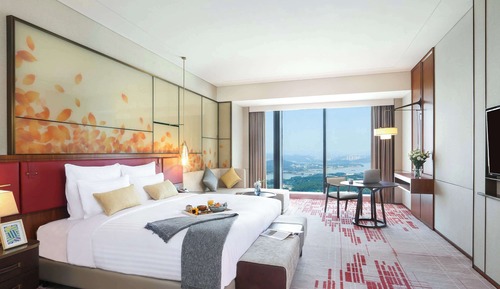 Habitación Deluxe, 1 cama de matrimonio grande, Acceso al salón del club, vistas al río (Premium)