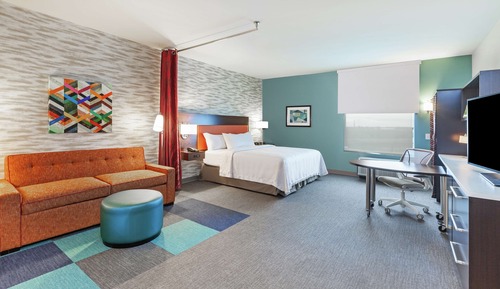 Estudio, 1 cama de matrimonio grande, bañera