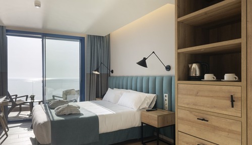 Habitación doble, vistas al mar