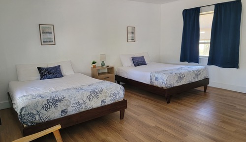 Habitación individual estándar, 2 camas de matrimonio, no fumadores