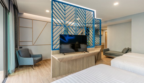Habitación cuádruple Deluxe