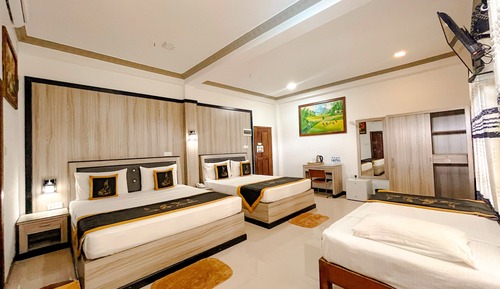 Habitación cuádruple Deluxe