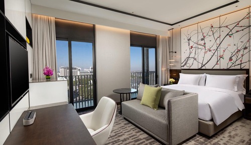Habitación estándar, 1 cama de matrimonio grande, Acceso al salón del club