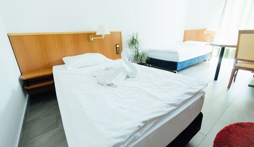Habitación con 2 camas individuales