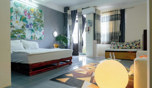 Habitación familiar con 1 cama doble o 2 individuales