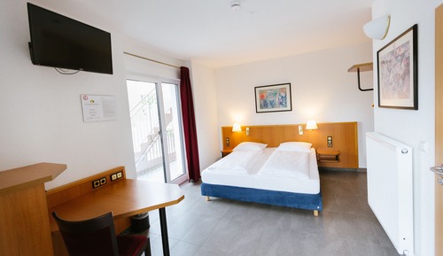 Habitación doble, balcón
