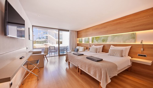 Habitación doble, terraza (Swin-Up Special)
