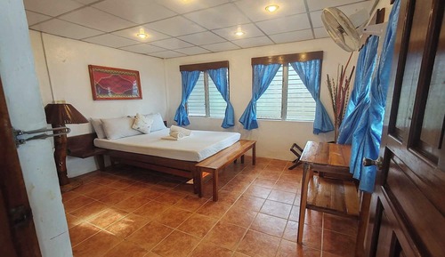 Habitación doble superior, frente a la playa