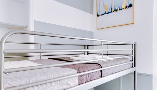 Quarto duplo, banheiro compartilhado (Bunk bed) -Tio Joaquim 9