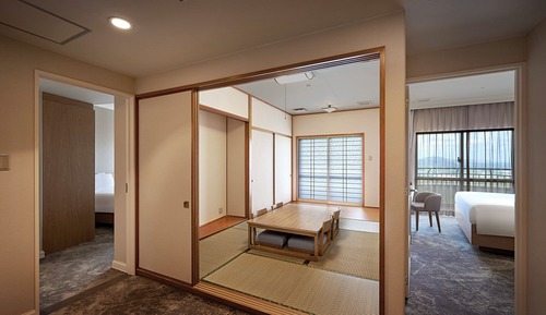 Suite, 2 habitaciones, vistas al jardín (Tatami)