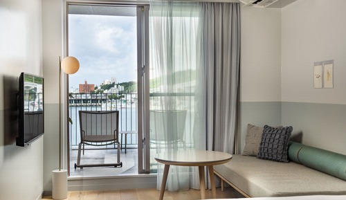 Habitación con 2 camas individuales, no fumadores (Harbor Terrace)