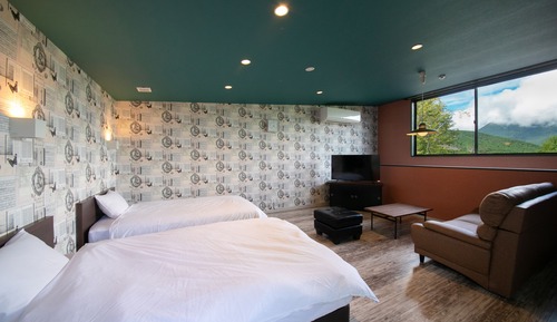 Habitación, no fumadores, bañera de hidromasaje (Western Cottage, Aquamarine(305))