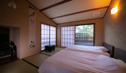Habitación básica, no fumadores, bañera de hidromasaje (Japanese Western Room, Sango(103))