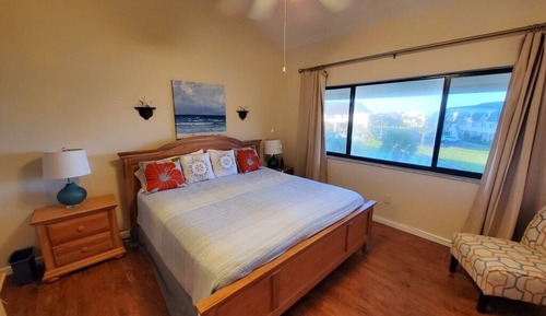 Apartamento, varias camas, balcón, vistas al mar
