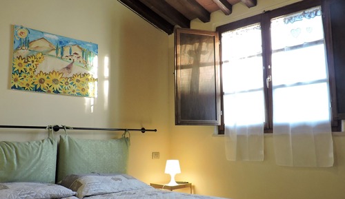 Habitación Confort con 1 cama doble o 2 individuales, baño compartido