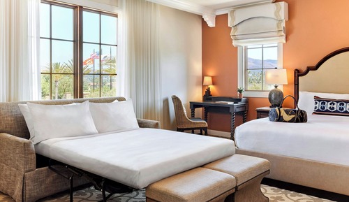 Suite estudio, 1 cama de matrimonio grande con sofá cama