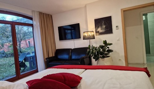 Estudio superior (Apartma z 2 spalnicama, teraso pogled)