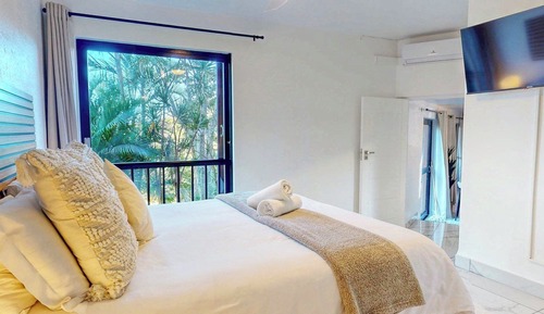 Apartamento básico, 2 habitaciones, vistas al jardín