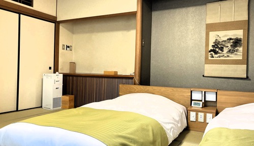 Habitación básica con 2 camas individuales