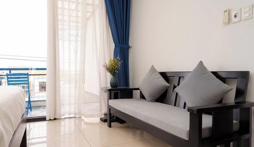 Habitación cuádruple Deluxe, balcón
