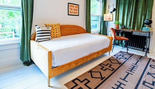 Habitación doble, varias camas, vistas al jardín (Room 3)