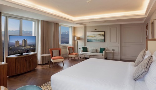Habitación junior, 1 cama de matrimonio grande, no fumadores, vistas a la ciudad