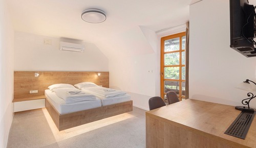 Habitación doble, balcón