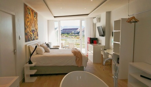 Suite estudio Deluxe, vistas al mar, frente a la playa
