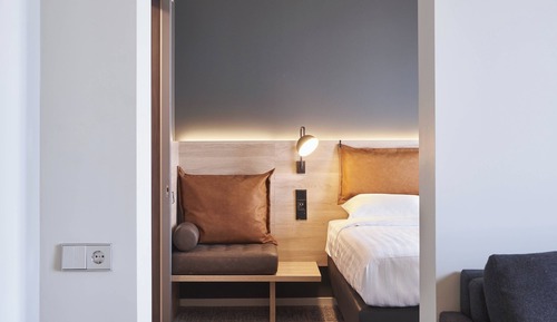 Habitación familiar, 1 cama de matrimonio con sofá cama, no fumadores