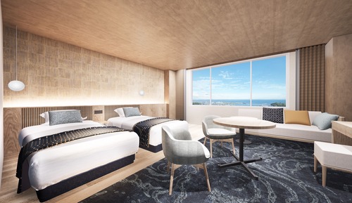 Habitación, no fumadores, vistas al mar (JPN-Western / With toilet)