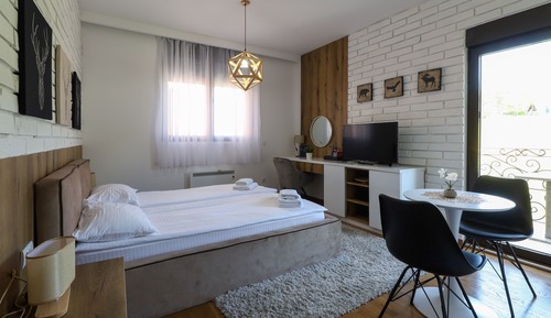 Suite estudio Premium, 1 cama de matrimonio
