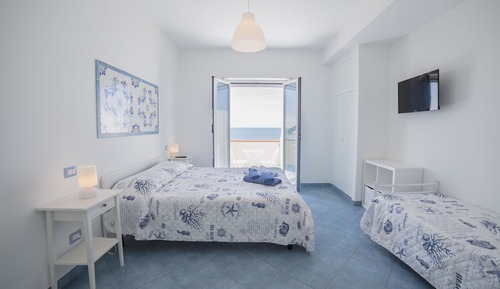 Habitación panorámica doble, vistas al mar