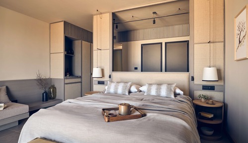 Habitación Deluxe, piscina privada, vistas al mar