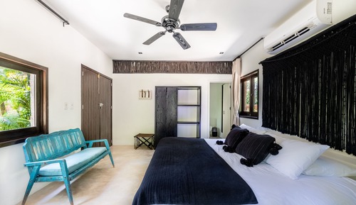 Habitación, vistas al jardín