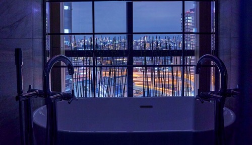 Suite estudio, 2 camas individuales (Luxury Bath View)